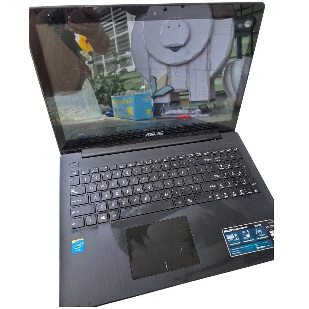 Asus X553M Laptop 16" Intel Quad-Core 2.16GHz 4GB RAM 500GB HDD Black X553MA Z2